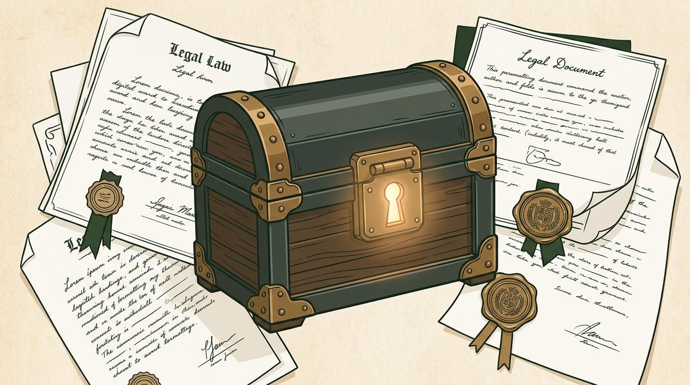 Warm Editorial & Digital Vault